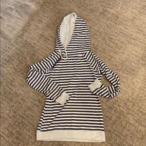 Double hooded hoodie